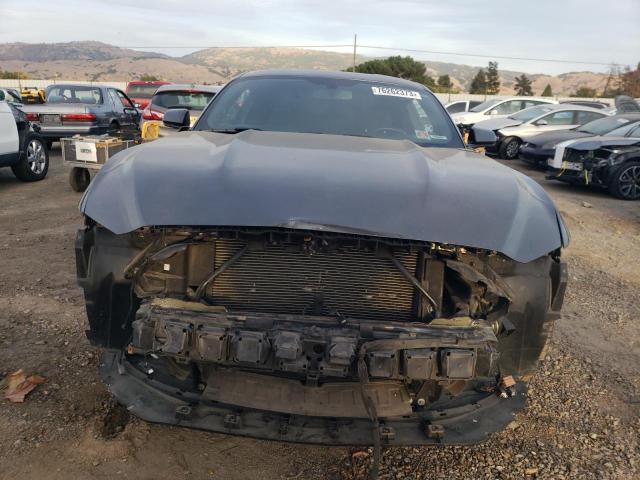 1FA6P8TH4H5344666 - 2017 FORD MUSTANG GRAY photo 5