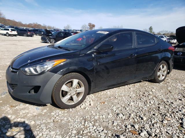 KMHDH4AE5CU339759 - 2012 HYUNDAI ELANTRA GLS BLACK photo 1