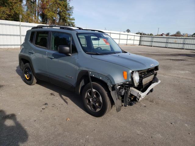 ZACCJBAB1HPE55841 - 2017 JEEP RENEGADE SPORT BLUE photo 4