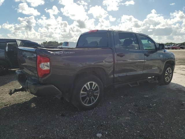 5TFEY5F12KX247204 - 2019 TOYOTA TUNDRA CREWMAX SR5 GRAY photo 3