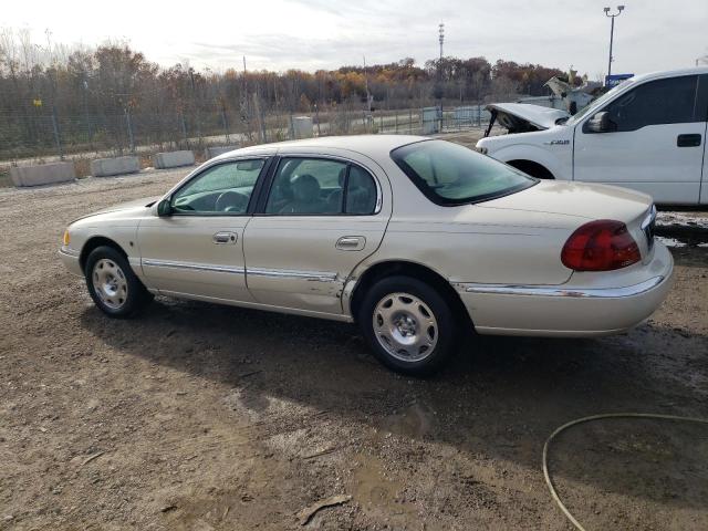 1LNHM97V72Y696076 - 2002 LINCOLN CONTINENTA CREAM photo 2