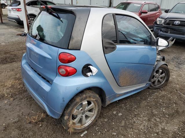 WMEEJ3BAXDK624135 - 2013 SMART FORTWO PURE BLUE photo 3