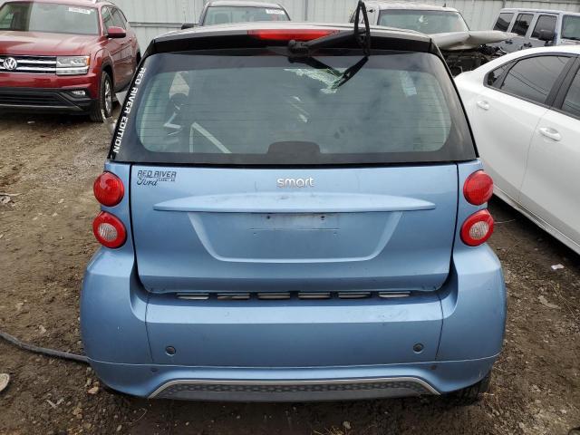 WMEEJ3BAXDK624135 - 2013 SMART FORTWO PURE BLUE photo 6