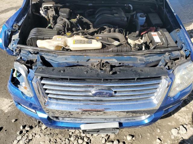 1FMEU7DE1AUA69911 - 2010 FORD EXPLORER XLT BLUE photo 11