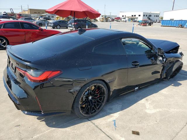 WBS43AZ01NCH67522 - 2022 BMW M4 COMPETITION BLACK photo 3