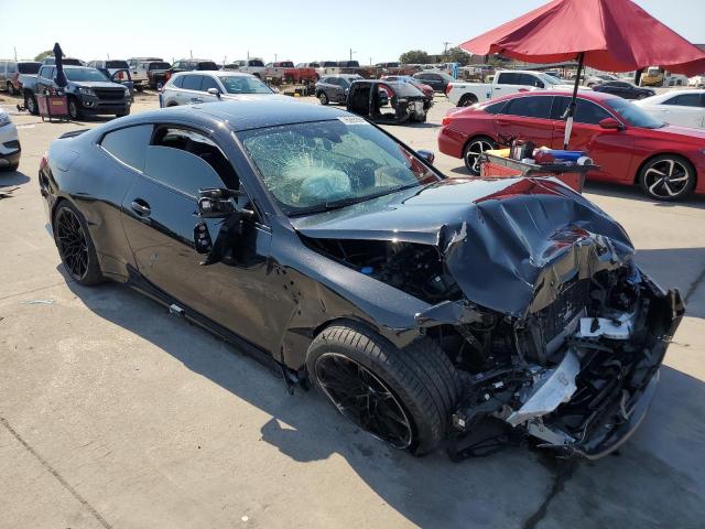 WBS43AZ01NCH67522 - 2022 BMW M4 COMPETITION BLACK photo 4