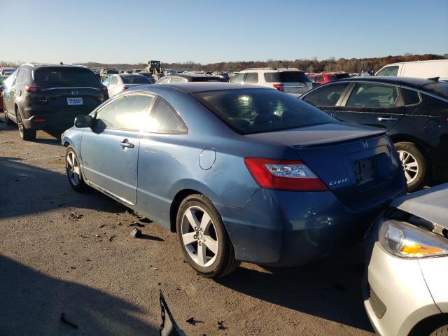 2HGFG12896H524526 - 2006 HONDA CIVIC EX BLUE photo 2