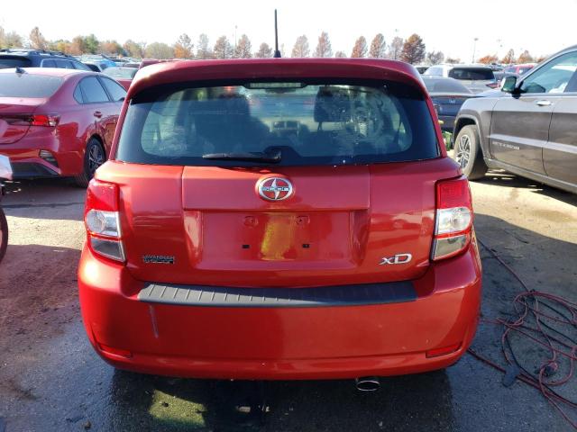 JTKKU10449J042953 - 2009 TOYOTA SCION XD RED photo 6