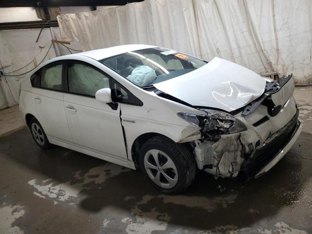 JTDKN3DU8F1863317 - 2015 TOYOTA PRIUS WHITE photo 4