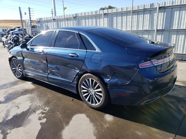 3LN6L5A97HR663164 - 2017 LINCOLN MKZ PREMIERE BLUE photo 2