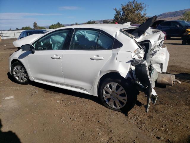 5YFEPMAE0MP206658 - 2021 TOYOTA COROLLA LE WHITE photo 2