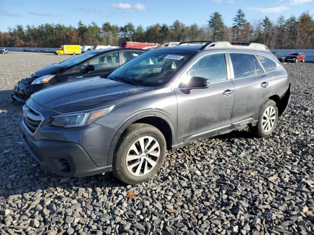 4S4BTACC4N3177308 - 2022 SUBARU OUTBACK PREMIUM GRAY photo 1