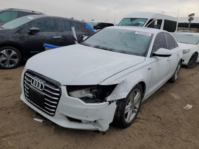 WAUGGAFC6CN118298 - 2012 AUDI A6 PREMIUM PLUS WHITE photo 1