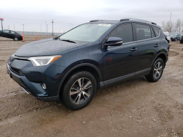 JTMRFREV6JJ230197 - 2018 TOYOTA RAV4 ADVENTURE BLUE photo 1