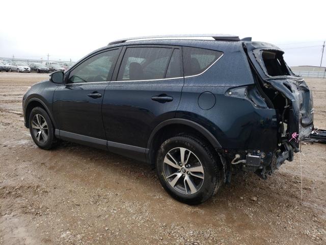 JTMRFREV6JJ230197 - 2018 TOYOTA RAV4 ADVENTURE BLUE photo 2