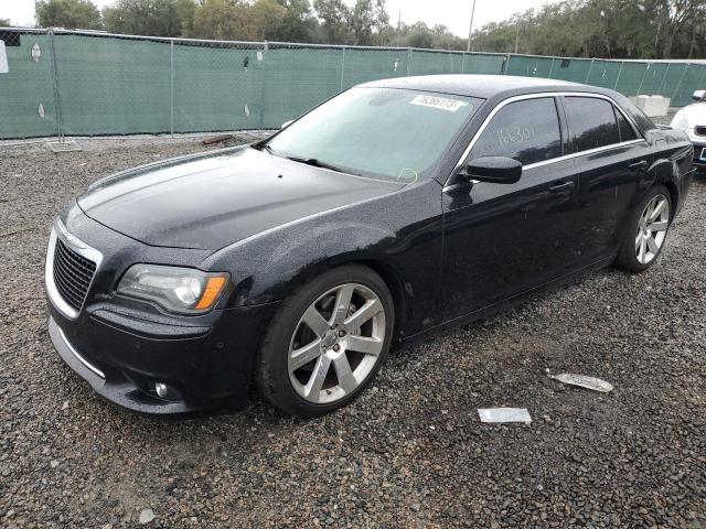 2C3CCAFJ6CH801353 - 2012 CHRYSLER 300 SRT-8 BLACK photo 1