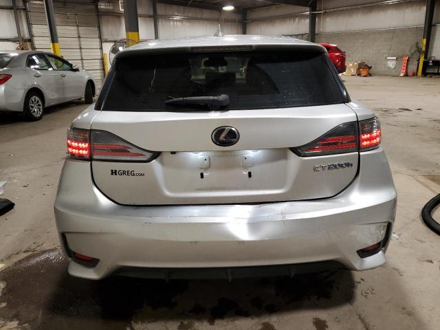 JTHKD5BH5F2227905 - 2015 LEXUS CT 200 SILVER photo 6