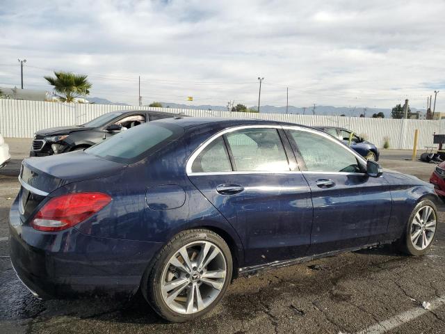 55SWF4JB8JU277741 - 2018 MERCEDES-BENZ C 300 BLUE photo 3