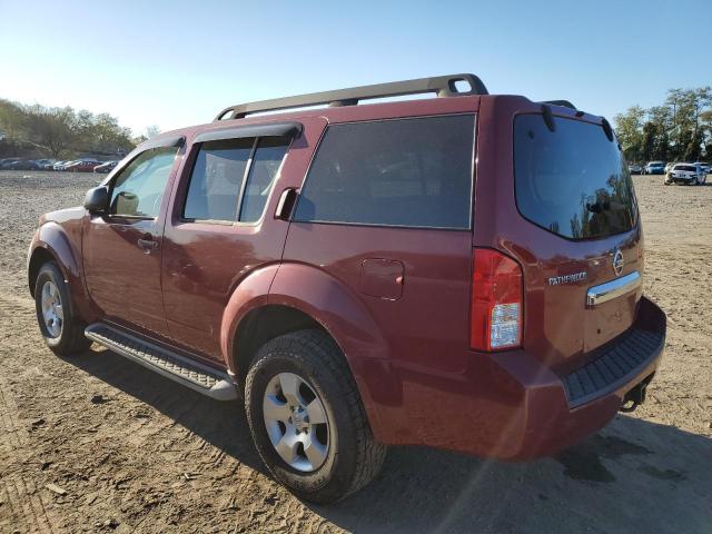 5N1AR18B68C641942 - 2008 NISSAN PATHFINDER S RED photo 2