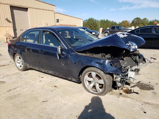 WBANU53578CT06540 - 2008 BMW 528 I BLUE photo 4