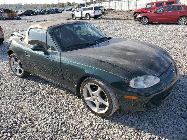 JM1NB353010209597 - 2001 MAZDA MX-5 MIATA BASE GREEN photo 4