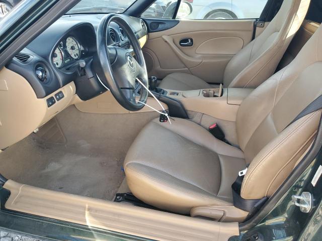 JM1NB353010209597 - 2001 MAZDA MX-5 MIATA BASE GREEN photo 7