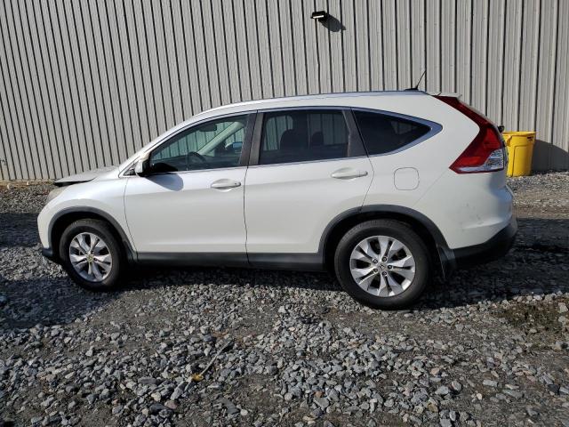 5J6RM3H78EL018048 - 2014 HONDA CR-V EXL WHITE photo 2