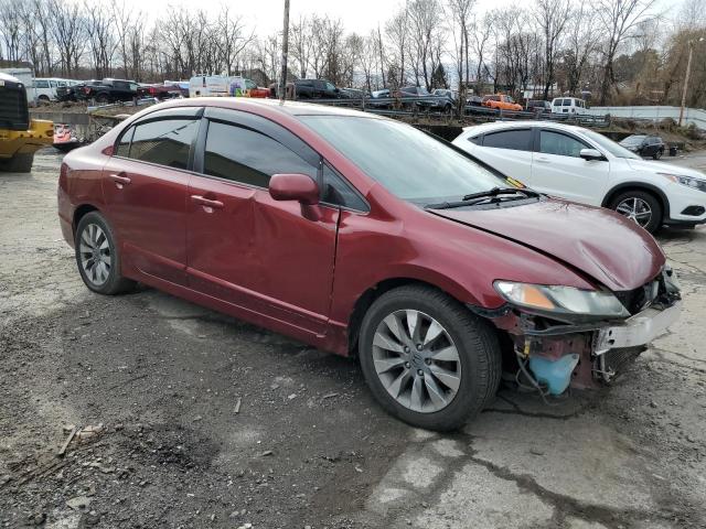 2HGFA1F86AH541322 - 2010 HONDA CIVIC EX RED photo 4