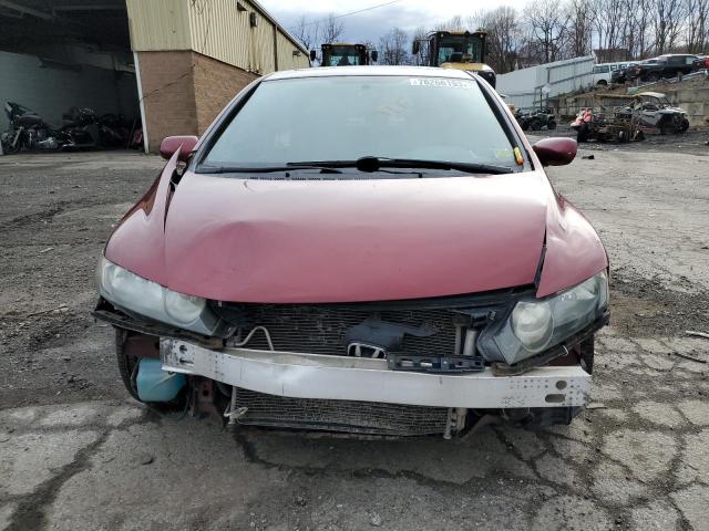 2HGFA1F86AH541322 - 2010 HONDA CIVIC EX RED photo 5