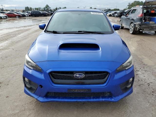 JF1VA1J62F9828623 - 2015 SUBARU WRX LIMITED BLUE photo 5