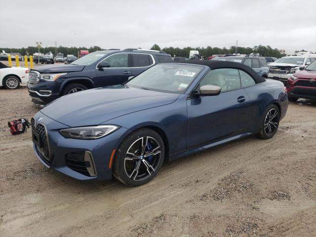 WBA63AT07PCM93457 - 2023 BMW M440XI BLUE photo 1