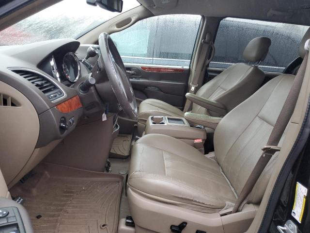 2C4RC1CG4ER461566 - 2014 CHRYSLER TOWN & COU TOURING L BLACK photo 7