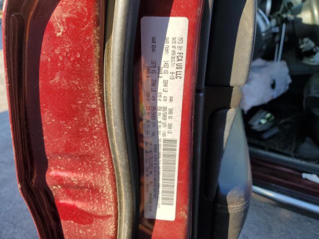 1C4RJFJT9LC137313 - 2020 JEEP GRAND CHER SUMMIT მუქწითელი ფოტო 12