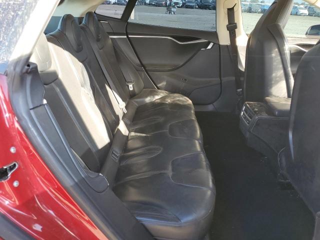 5YJSA1DN8DFP09865 - 2013 TESLA MODEL S Qırmızı foto 10
