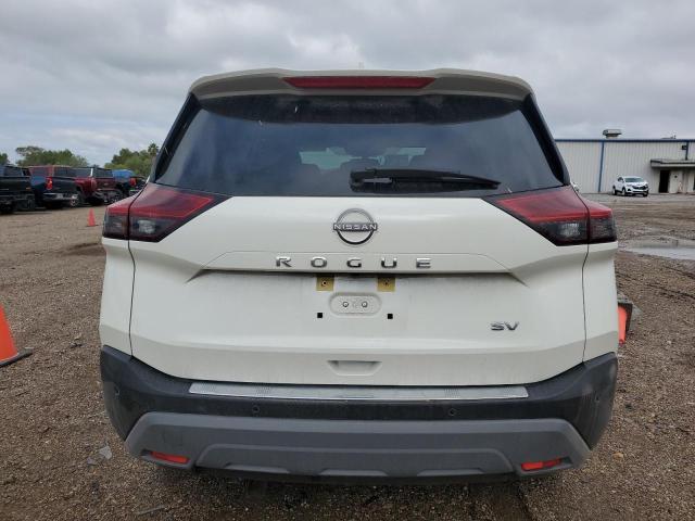 JN8BT3BA1NW043696 - 2022 NISSAN ROGUE SV WHITE photo 6