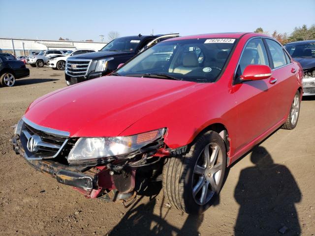 JH4CL96845C014042 - 2005 ACURA TSX RED photo 1