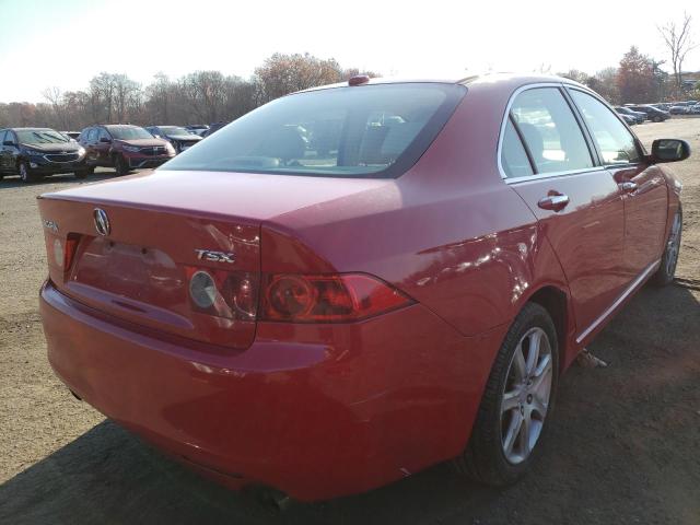 JH4CL96845C014042 - 2005 ACURA TSX RED photo 3