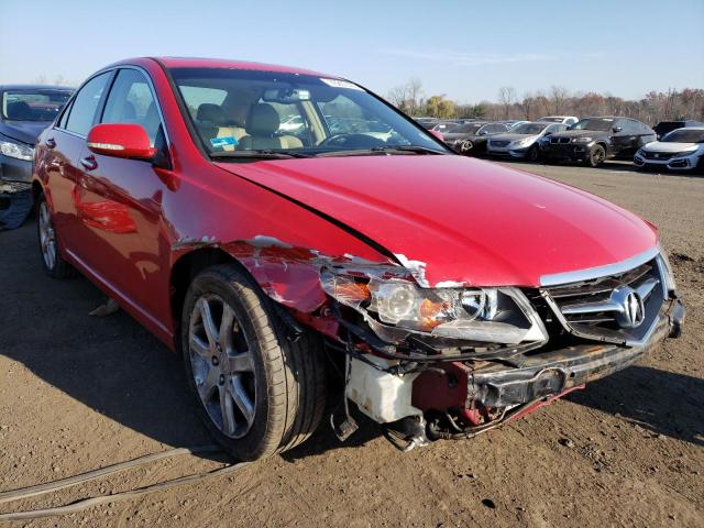 JH4CL96845C014042 - 2005 ACURA TSX RED photo 4