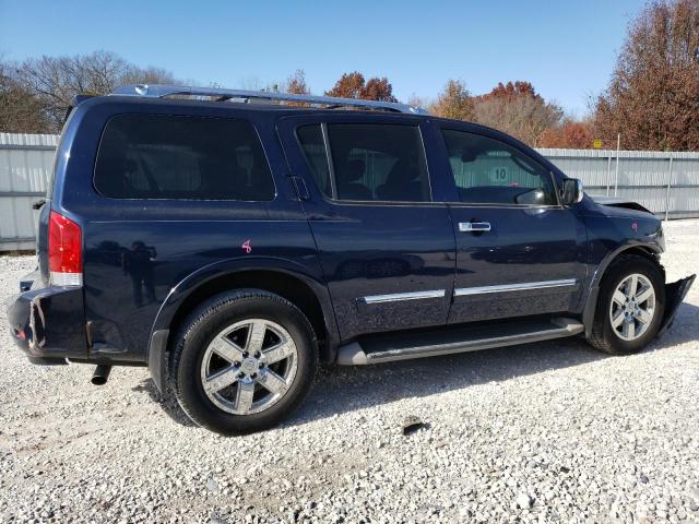 5N1BA0ND9AN621626 - 2010 NISSAN ARMADA SE BLUE photo 3