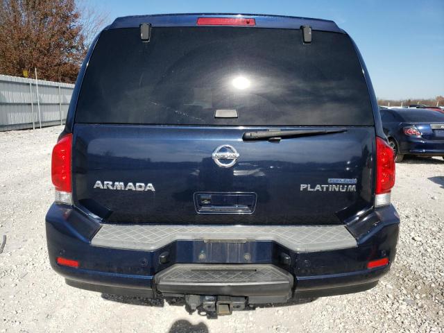 5N1BA0ND9AN621626 - 2010 NISSAN ARMADA SE BLUE photo 6