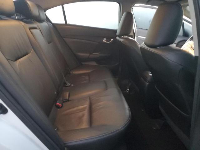 19XFB2F98DE004557 - 2013 HONDA CIVIC EXL WHITE photo 10