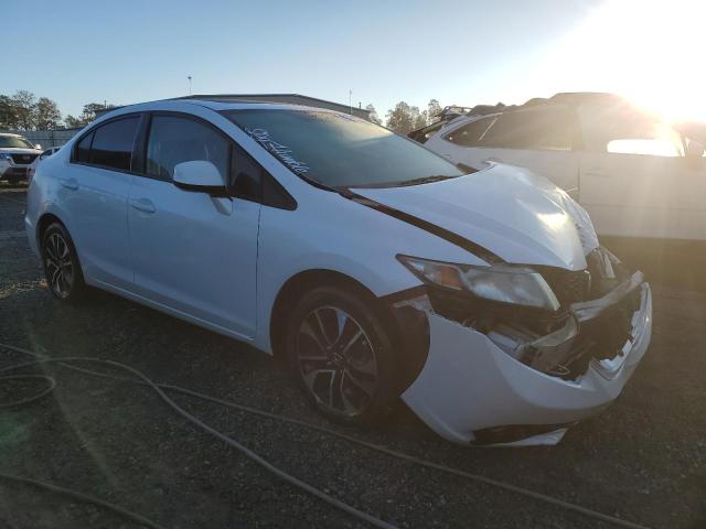 19XFB2F98DE004557 - 2013 HONDA CIVIC EXL WHITE photo 4