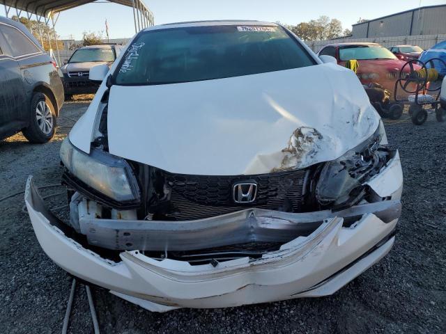 19XFB2F98DE004557 - 2013 HONDA CIVIC EXL WHITE photo 5