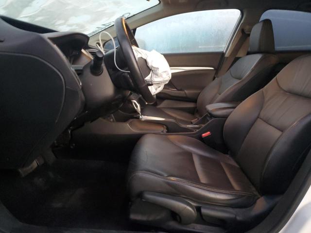 19XFB2F98DE004557 - 2013 HONDA CIVIC EXL WHITE photo 7