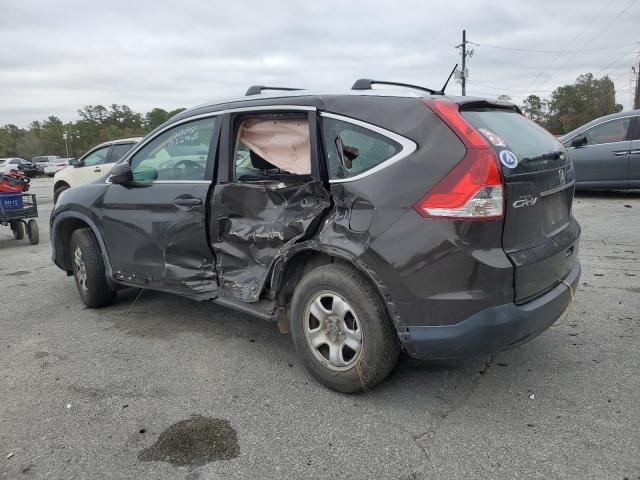 5J6RM3H3XDL034456 - 2013 HONDA CR-V LX BROWN photo 2