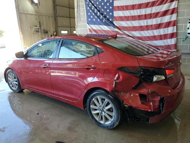 KMHDH4AE1GU518564 - 2016 HYUNDAI ELANTRA SE RED photo 2