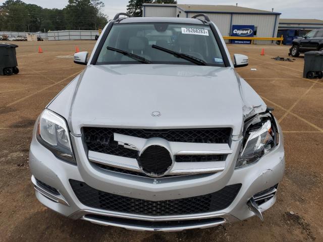 WDCGG8JB2EG306991 - 2014 MERCEDES-BENZ GLK 350 4MATIC SILVER photo 5