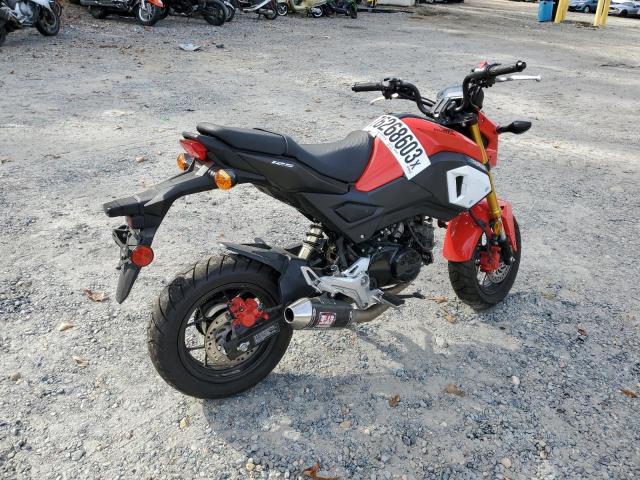 MLHJC7516K5102816 - 2019 HONDA GROM 125 RED photo 4