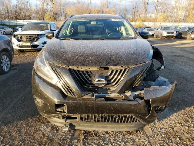 5N1AZ2MH6JN119614 - 2018 NISSAN MURANO S BLACK photo 5