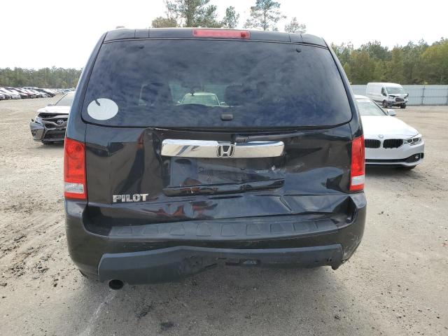 5FNYF3H51BB013265 - 2011 HONDA PILOT EXL BLACK photo 6